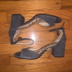 Gray Sam Edelman Susie Ankle Strap Sandals